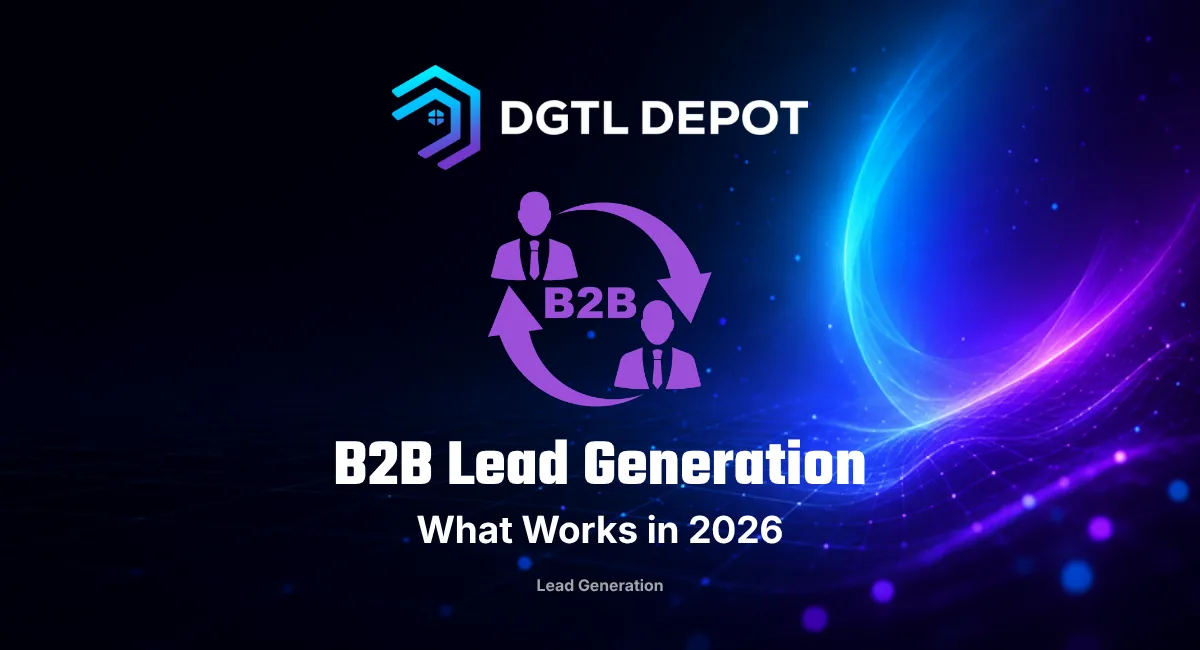B2B lead generation — what actually works in 2026, a guide by DGTL Depot