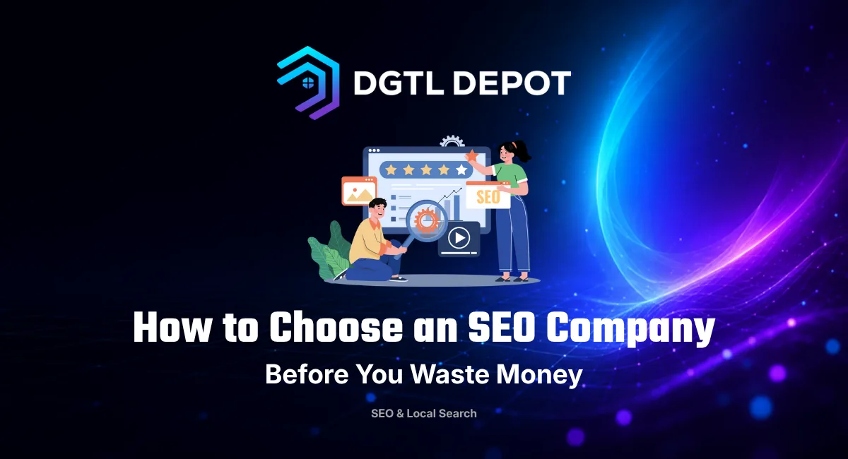 How to Choose an SEO Company — a small-business guide by DGTL Depot