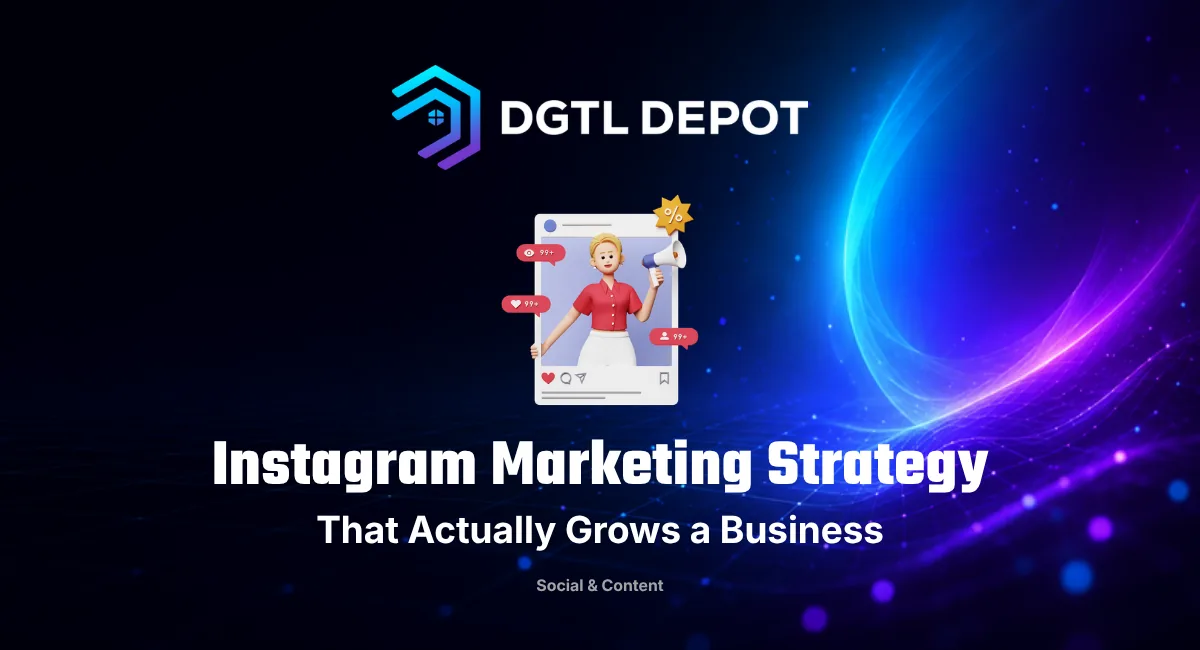 An Instagram marketing strategy that grows a small business — a guide by DGTL Depot
