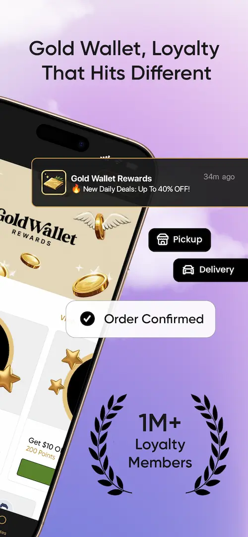 GoldWallet app store screenshot 4